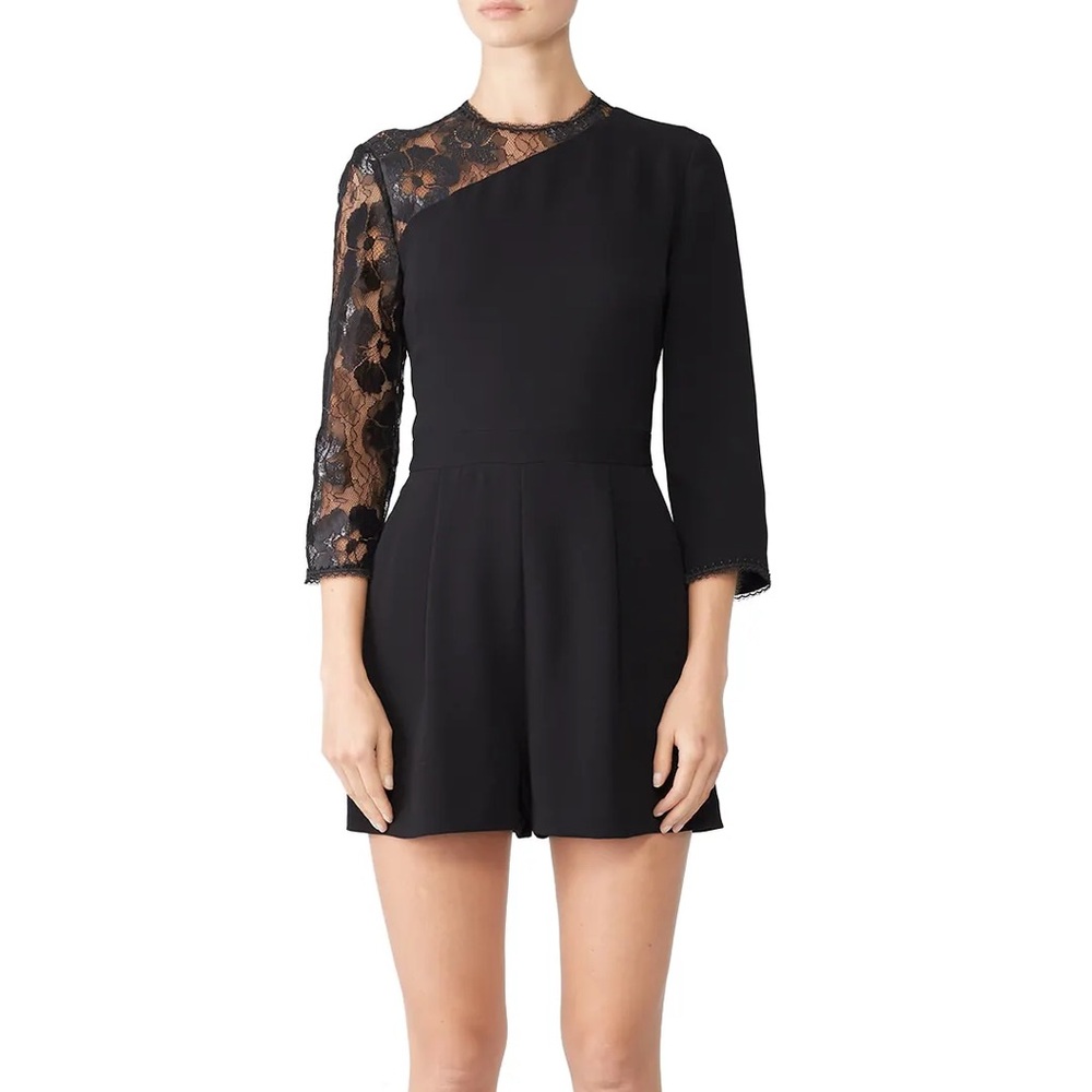 Shosanna Black Lace Romper